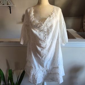 NWT Altar'd State Arula Eyelet Dress Size A